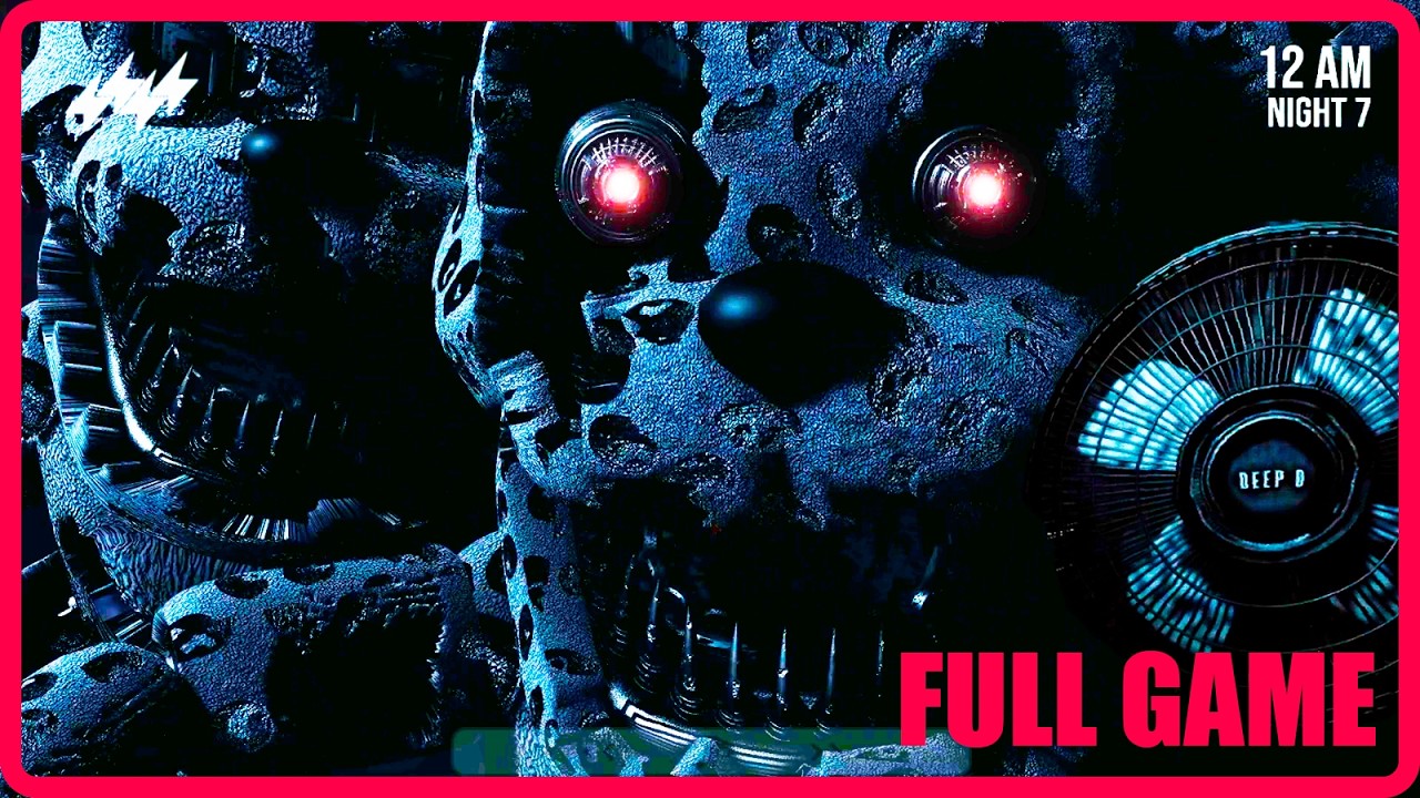 FNAF CRAWLSPACE: Insanity Remastered Full Walkthrough Night 1-6 ...