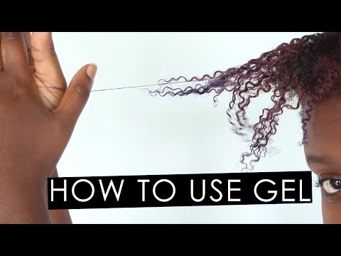 How To Use Gel For Curly Hair
