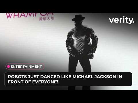 Humanoid Robots Dance Like Michael Jackson in Hong Kong | Future Is Here