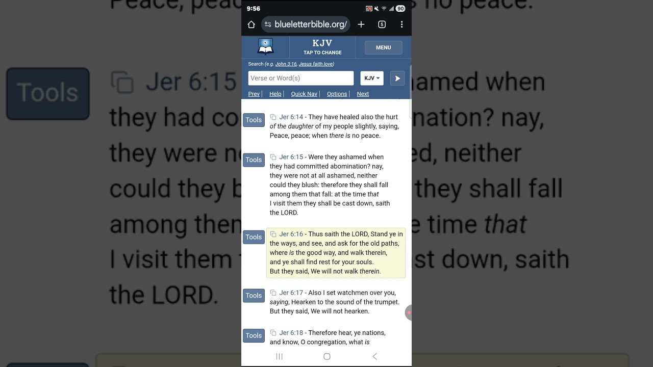 The LORD'S people are destroyed for a lack of knowledge 