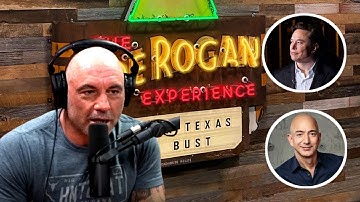 JOE ROGAN ON WHY HE LOVES JEFF BEZOS AND ELON MUSK