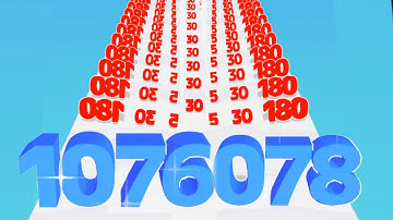 New Update Level 113399 Number Master: Run and Merge - Number Run 3D 2048 Numbers Game videos part 4