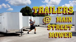 Trailers at Main Street Mower