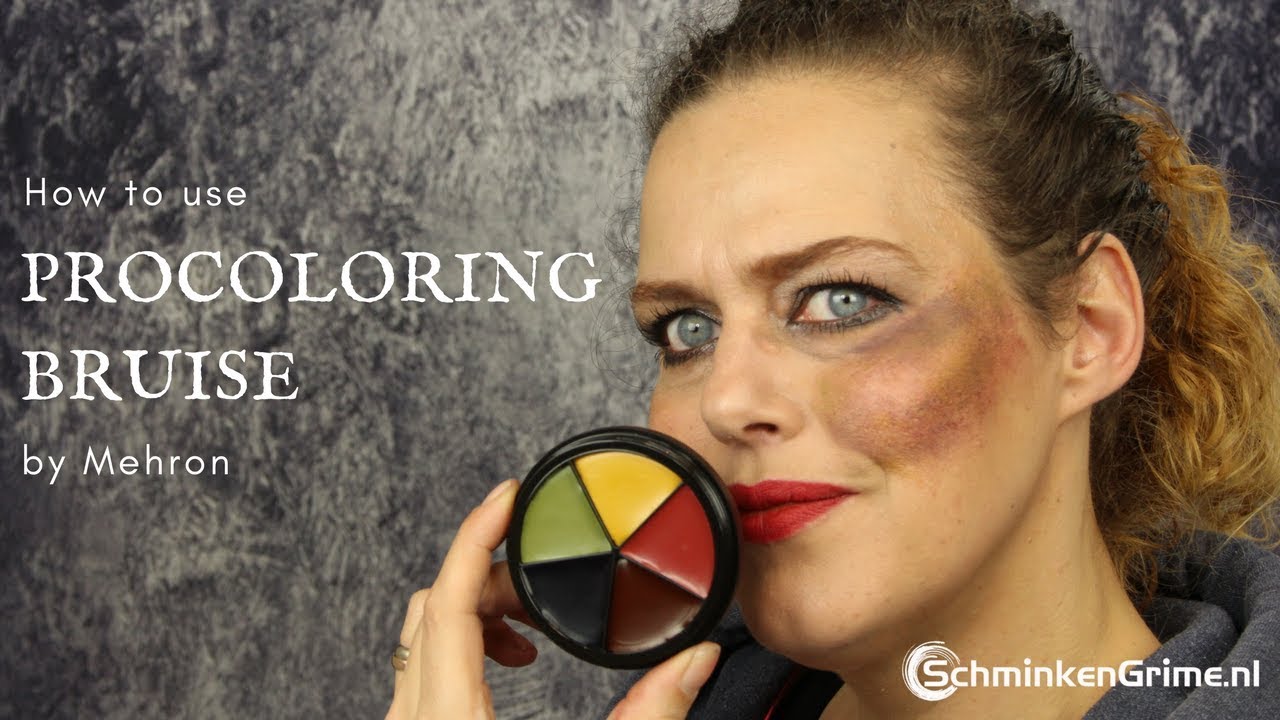 Ni backup svært How to use the Mehron ProColoring Bruise - YouTube