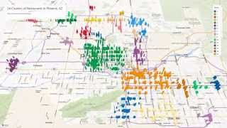 Yelp Dataset Challenge: Clustering of Restaurants in Phoenix, AZ