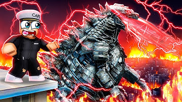 MECHAGODZILLA BOSS DESTROYS THE WORLD IN ROBLOX