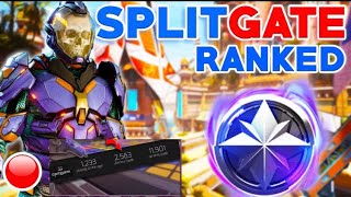 Playing ranked for the first time 😱 (split gate )                                        #splitgate