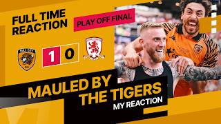 🚨 REACTION Hull City 1–0 Middlesbrough | The Tigers sink Boro in Spygate Final