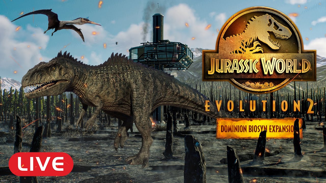 Jurassic World Evolution 2 Kampagne Lösung DIE NEUE JURASSIC WORLD: DOMINION KAMPAGNE! #02 (Livestream) - Jurassic