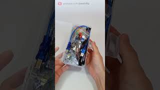 O que vêm na caixa de um Arduino Starter Kit da Amazon