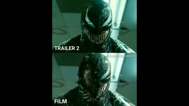 We are Venom scene Trailer vs Movie Venom Movie