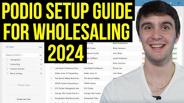 FREE PODIO CRM Tutorial for Beginners | Wholesale Real Estate