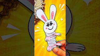 Cute Rabbit gift idea | Cute gift for kids | Rabbit drawing idea | #viralshort #youtubeshorts #art