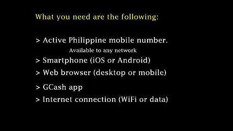 How to create Gcash account step by step