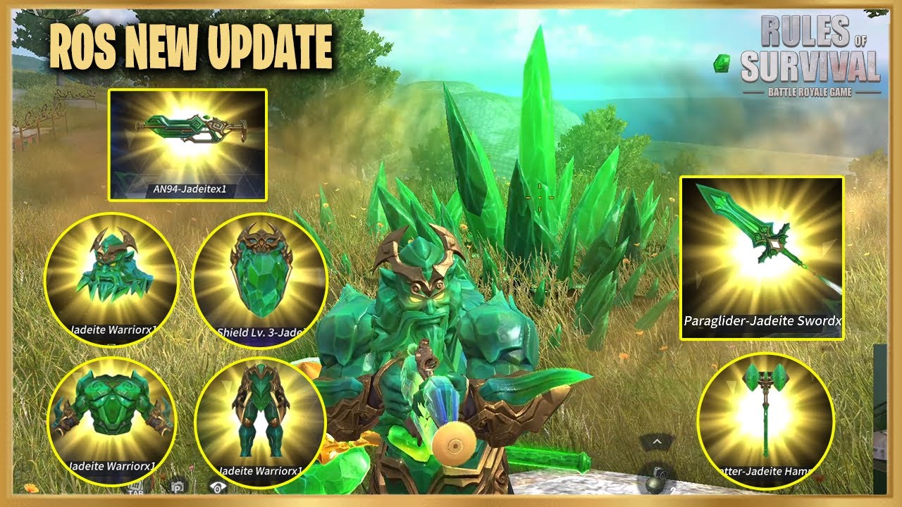 ROS NEW JADEITE UPDATE FULLSET - RulesOfSurvival