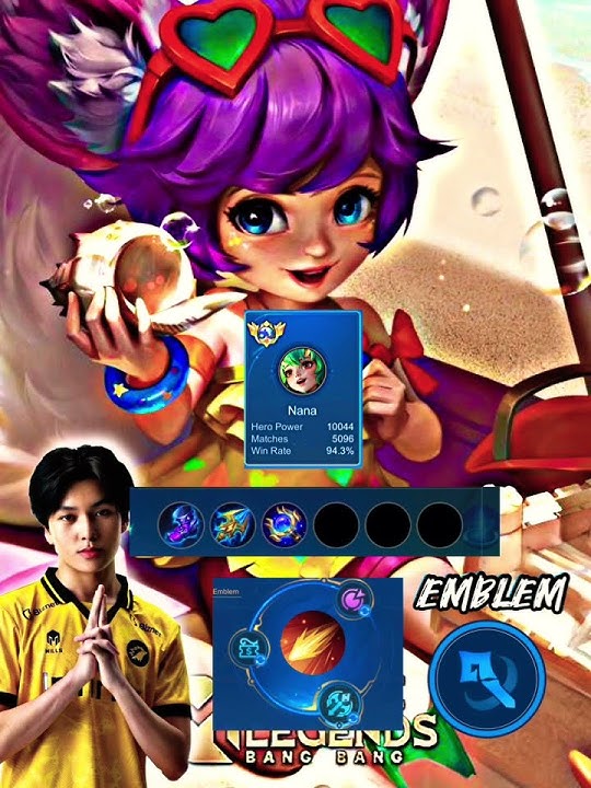 NANA Best build 2025 (Mid LANE) | NANA MLBB #mobilelegends  #mlbb