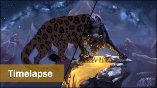 Jaguar | Drawing | Timelapse