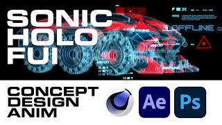 SONIC THE HEDGEHOG - Post VFX FUI Look Development & Animation  Tests