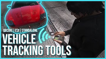 Vehicle Tracking Tools | FIVEM Scripts | PrimeDev | ESX + QBCore + Standalone