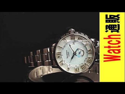 カシオ腕時計シーン（CASIO SHEEN）ソーラー電波腕時計 SHW-1600D-2AJFの動画 - YouTube