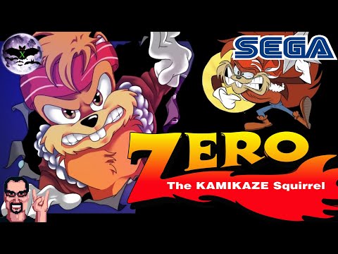 Zero the Kamikaze Squirrel прохождение | Игра на (SEGA Genesis, Mega Drive, SMD) Стрим RUS