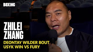 Zhilei Zhang Promises Devastating KO Win vs Wilder & FuryUsyk