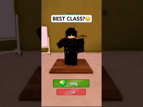 New Operator class in survive the apocalypse Roblox