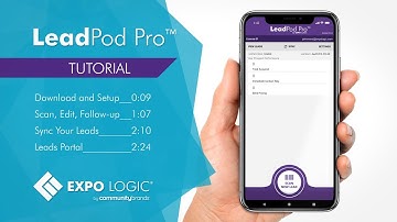 LeadPod Pro Tutorial by Expo Logic