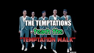 Motown Super Group Teach Their Most Famous Step The Temptation Walk Circa 1967