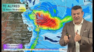 Thumbnail for Cyclone Alfred latest: Qld, Brisbane & NSW most exposed