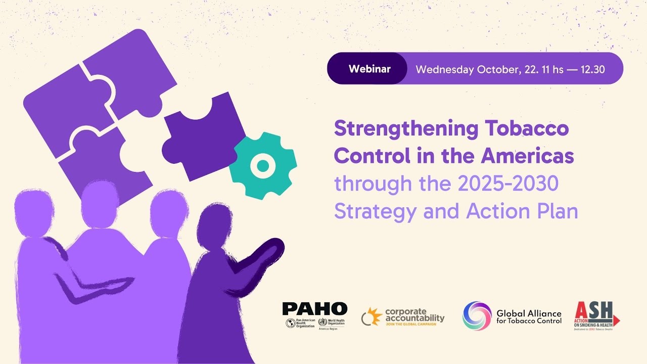 the tobacco strategy Strengthening Tobacco Control in the Americas through the 2025-2030  Strategy and Action Plan