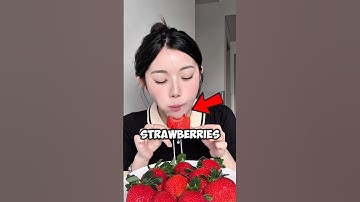 STRAWBERRY Under The Microscope 😱