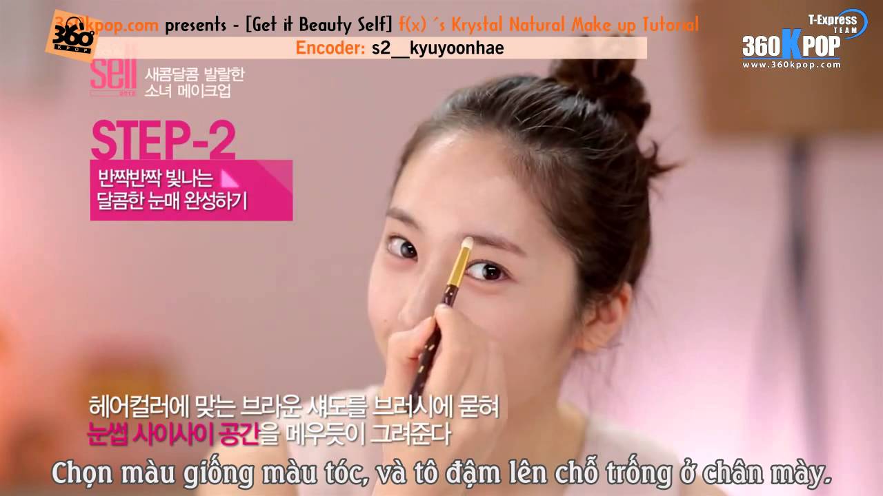 Vietsub Get It Beauty Self Fx Krystal Natural Makeup Tutorial T