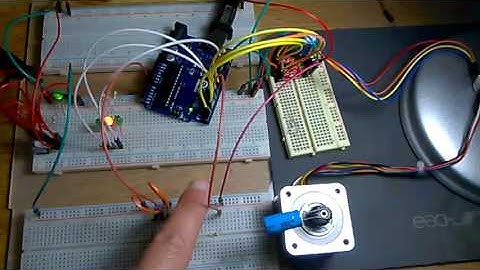 Motor Paso a Paso Velocidad con Potenciometro Velocidad