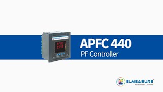 Learn how to configure the APFC series Automatic Power Factor Controllers. | Elmeasure