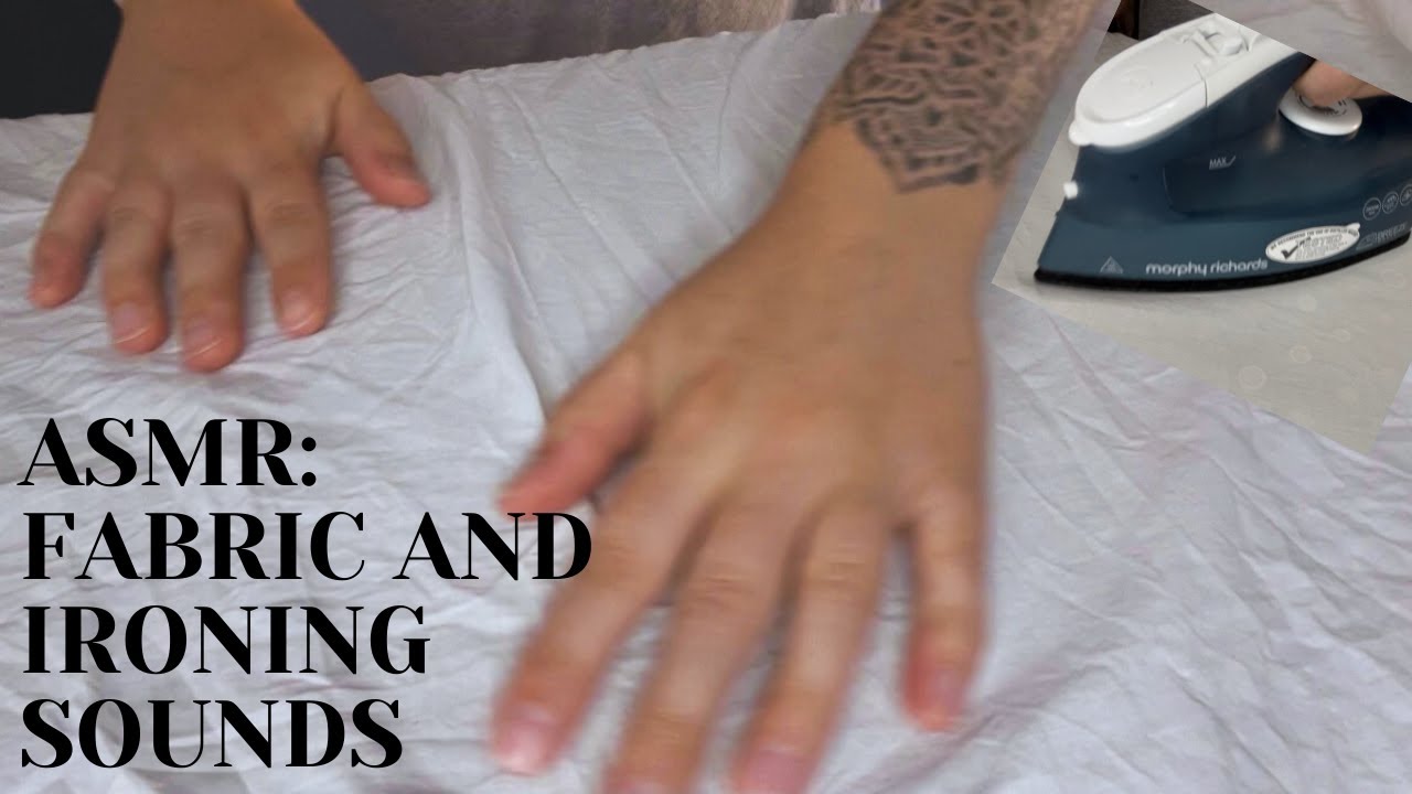 ASMR: Fabric and Ironing Sounds - NO Talking