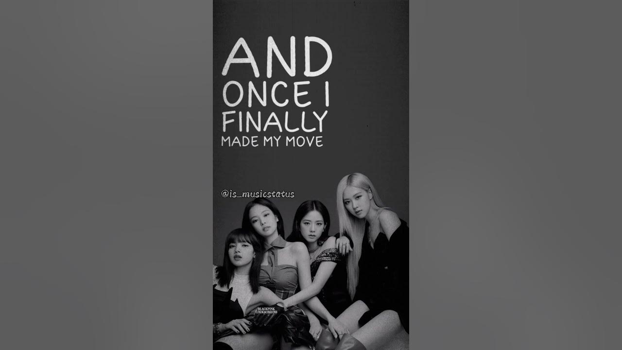 Blackpink Crazy over you whatsapp status lyrics