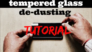 Can you clean the sticky side of a glass screen protector?