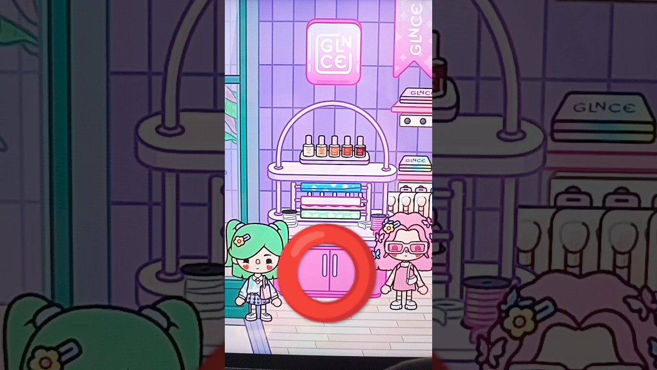 glossy furniture secret in toca boca 💖🤩