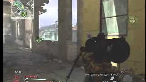 mw2 gameplay/ sick shot on favelerr