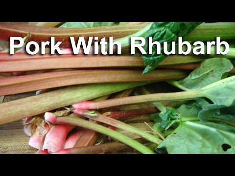 Video: Pork Baked With Rhubarb