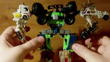 Transformers Powercore Combiners Mudslinger w/ Destructicons