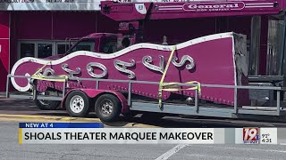 Shoals Theater Marquee Makeover | Aug. 7, 2025 | News 19 at 4:30 p.m.