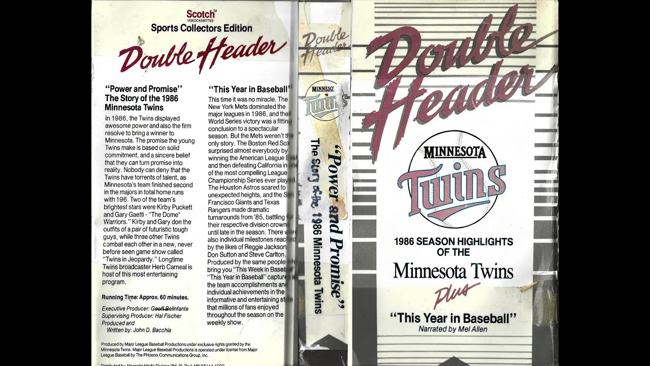 Power And Promise - The Story Of The 1986 Minnesota Twins 