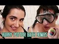 Trying Harry Potter Sorting Hat Bath Bombs • Saf & Tyler