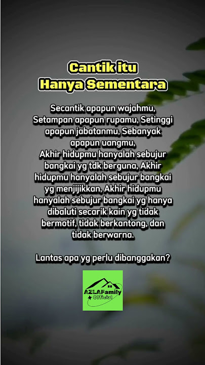 kata motivasi, kata bijak, nesehat, nasihat agama, kata mutiara
