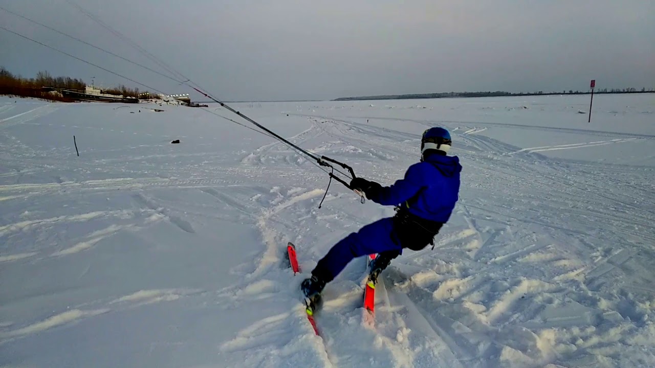 08.12.2018 сноукайтиг на Оби