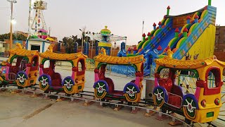 جوله في ملاهي الحديقه الدوليه بالفيوم🎠🎪🎡🎠