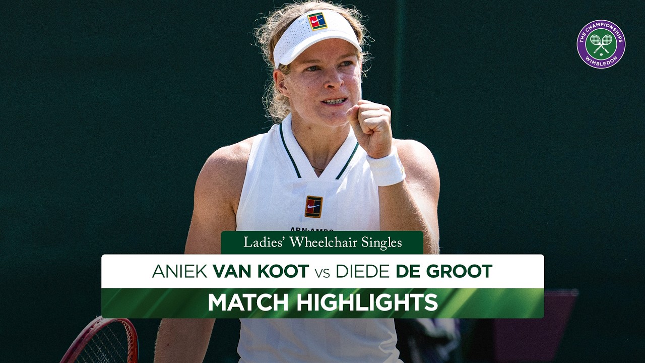 A perfect showing! | Aniek van Koot vs Diede de Groot | Highlights | Wimbledon 2026