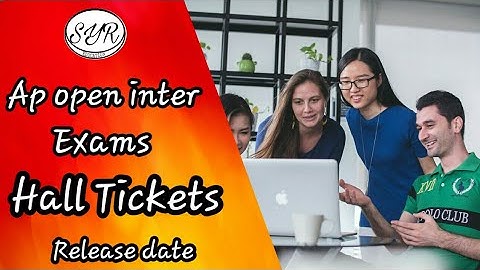Ap open inter exams - hall ticket - release date 2020 - latest update - SyR Education